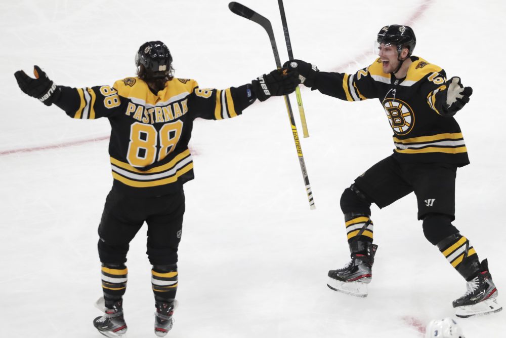 David Pastrnak, Sean Kuraly