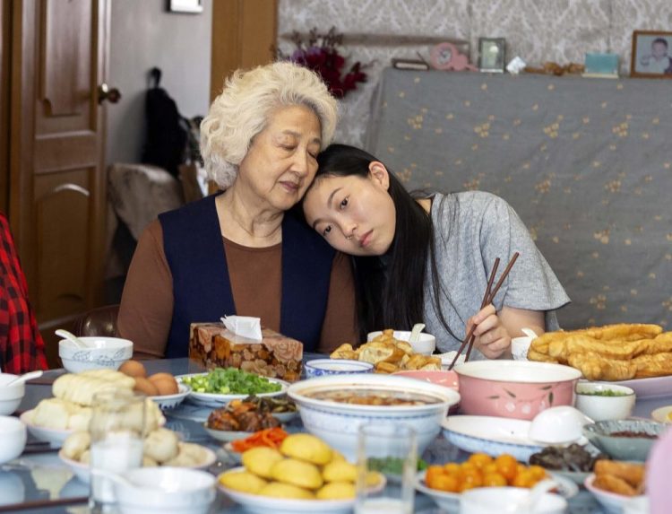 This image released by A24 films shows Zhao Shuzhen, left, and Awkwafina in a scene from "The Farewell." Awkwafina won a Globe earlier this month for “The Farewell,” it was a proud moment for Asian Americans in Hollywood - the first win by an actress of Asian descent in the lead category. There was much hope for an Oscar nod, but alas, it was not to be; in fact the much-admired film was shut out. 
