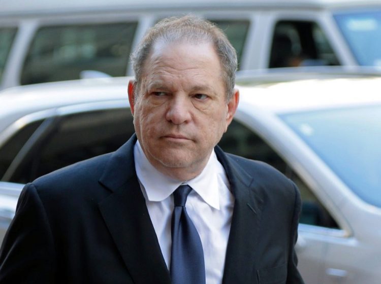 In this July 9, 2018 file photo, Harvey Weinstein arrives for a pre-trial hearing in New York. 