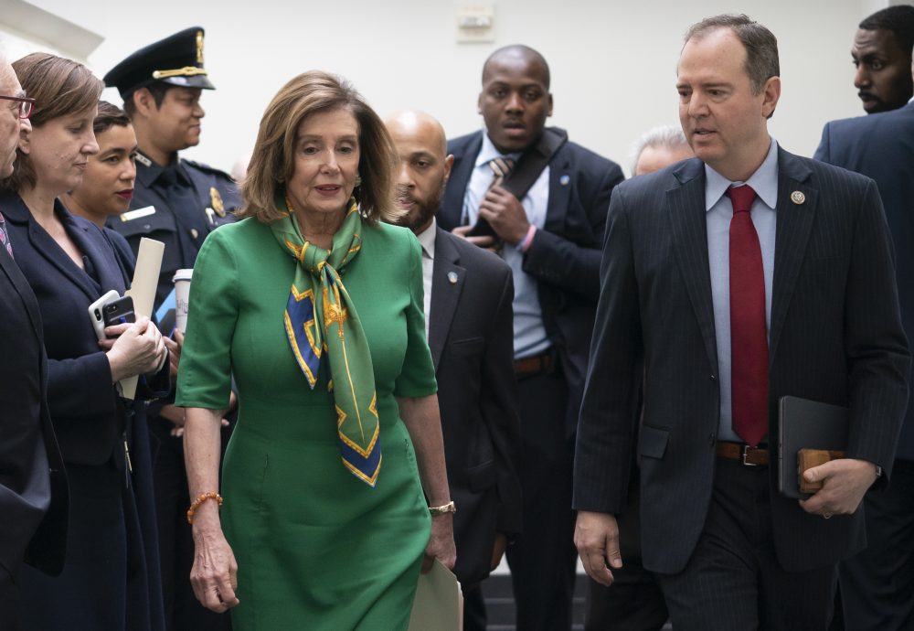 Nancy Pelosi, Adam Schiff
