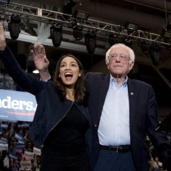 Bernie Sanders, Alexandria Ocasio-Cortez