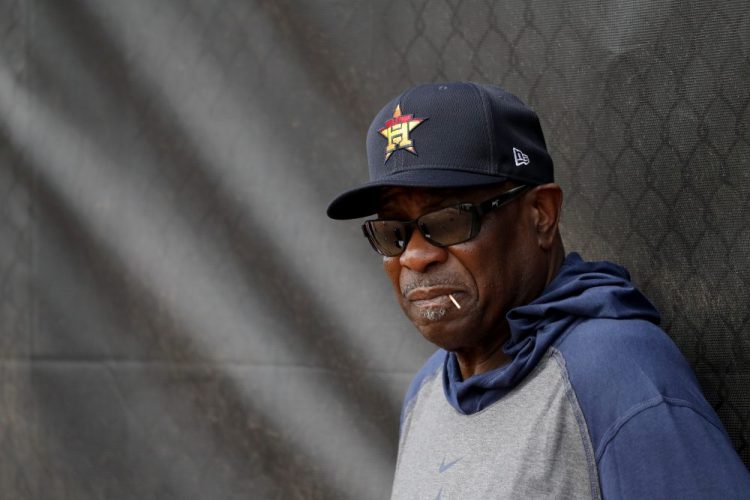 Houston Astros Manager Dusty Baker wants Major League Baseball to put a stop to the verbal attacks against his team and fears pitcher may throw at his players in retribution for a sign-stealing scheme. 