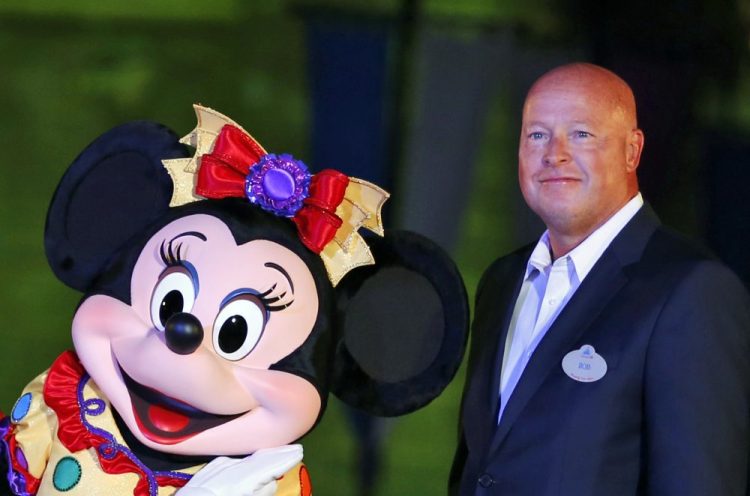 Walt Disney Co. has named Bob Chapek CEO, replacing Bob Iger, effective immediately, the company announced Tuesday.  