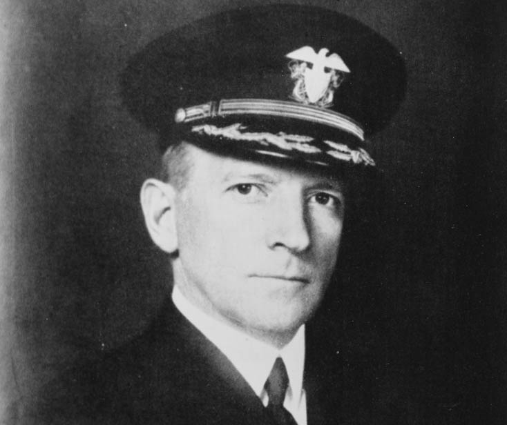 Photograph of John W. Wilcox Jr., as a captain.