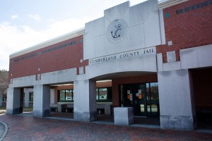 The exterior of the Cumberland County Jail