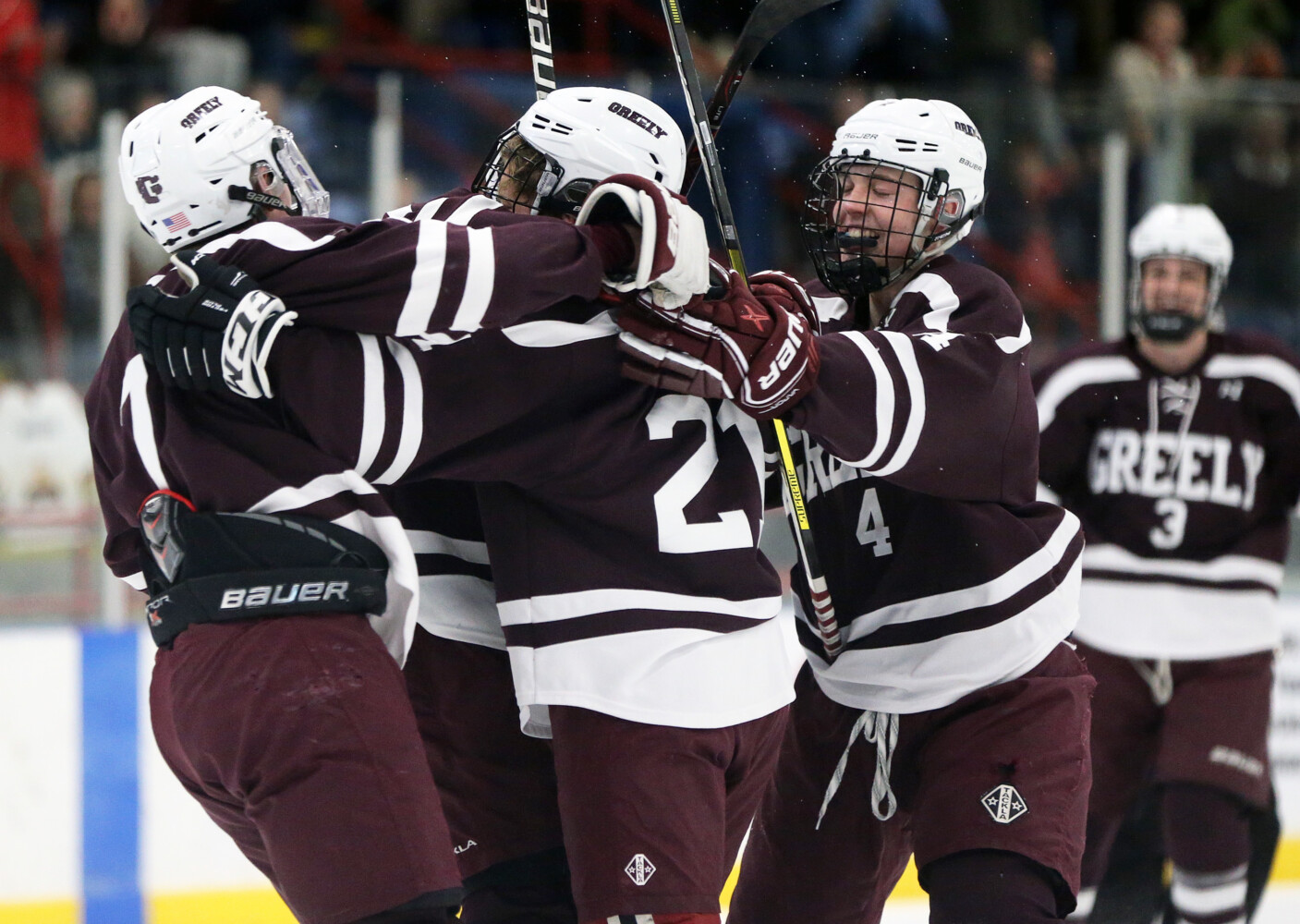 Boys’ Hockey: Greely Wins Second Straight Class B Title