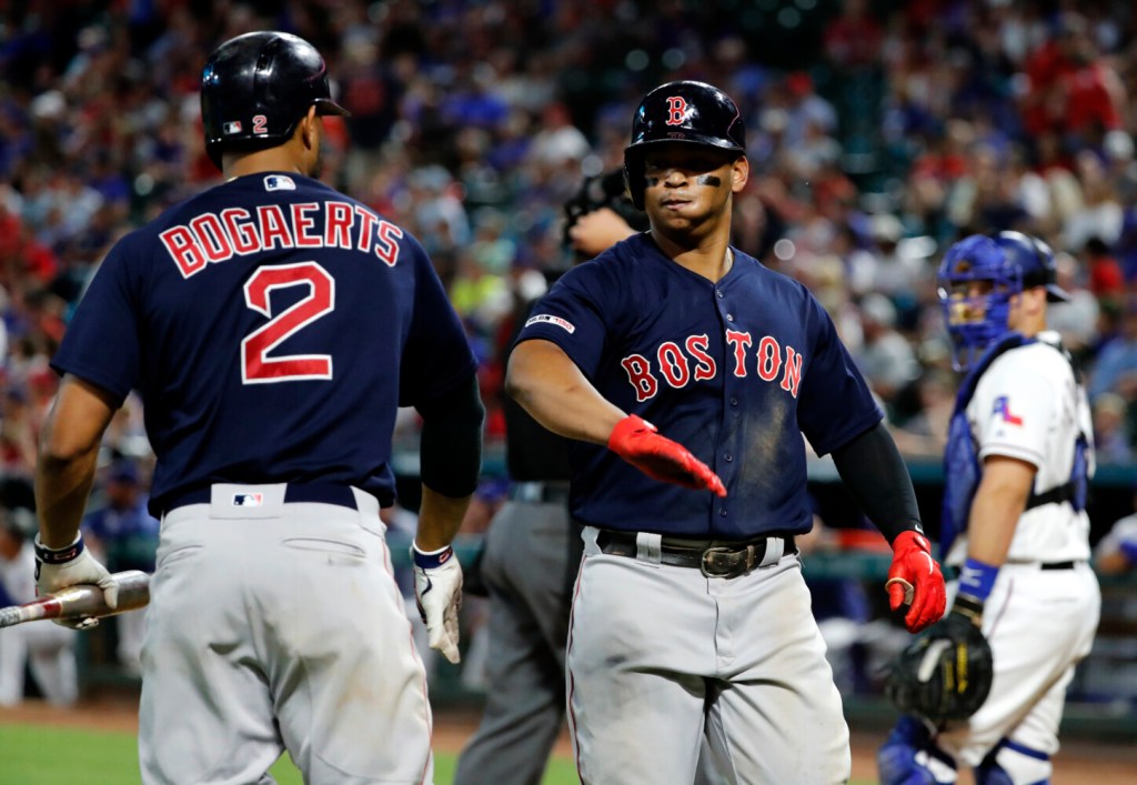 Xander Bogaerts, Red Sox met for the first time since the