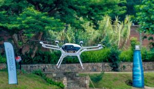 Doosan Mobility Innovation Demonstrated Power of Hydrogen Fuel Cell Drone During African Drone Forum