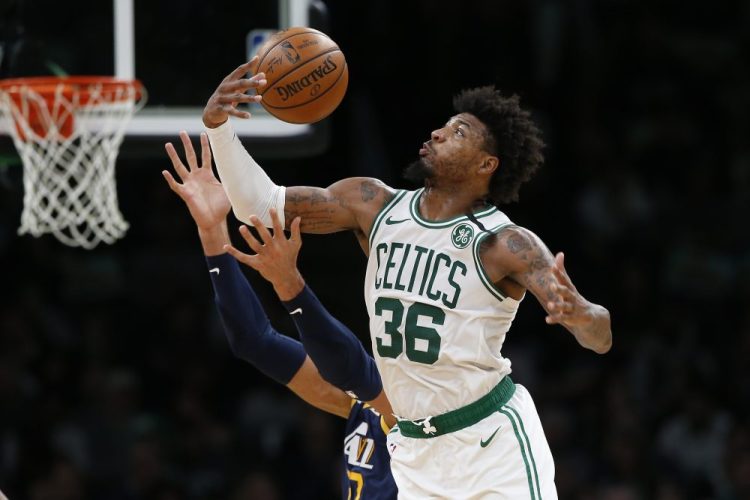 Boston's Marcus Smart tested positive for the coronavirus and has since recovered, but knows it could have been worse. "I was diagnosed with it and it could have been me that was affected differently. I could have been symptomatic," he said.