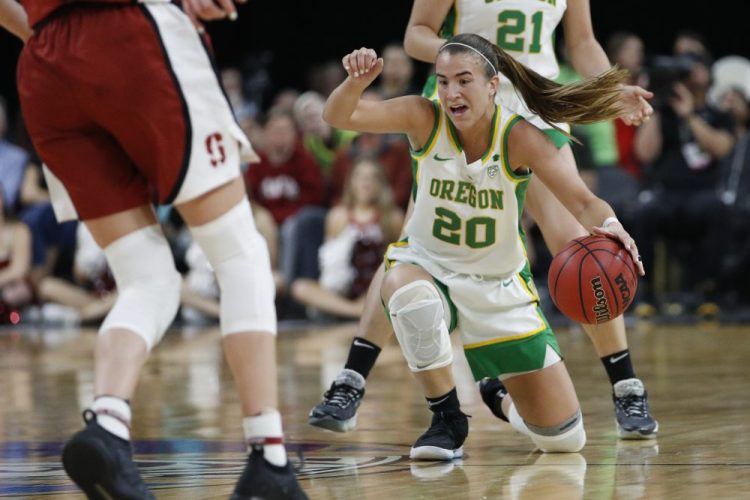 Oregon’s Sabrina Ionescu was a unanimous choice as the Associated Press women’s basketball player of the year. 