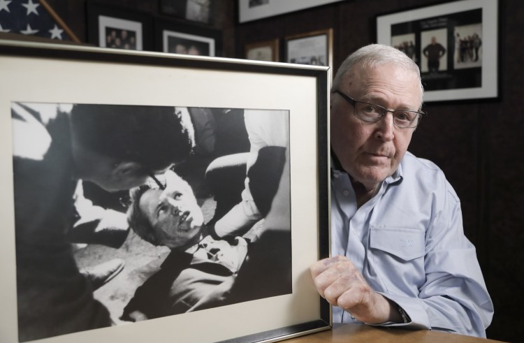 Boris Yaro, who was a Los Angeles Times reporter in 1968, was at the Ambassador Hotel in Los Angeles the night Robert F. Kennedy was shot. He photographed the stricken senator who died the next day.