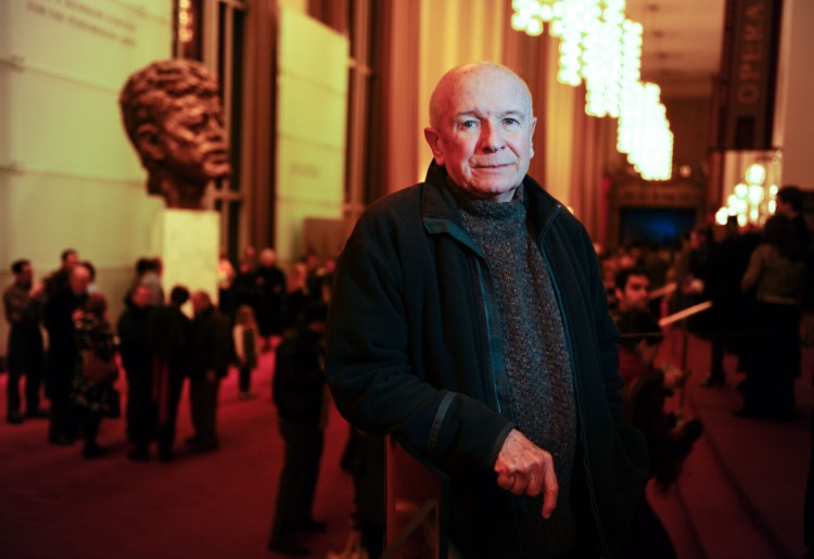 Playwright Terrence McNally at the Kennedy Center in Washington, D.C., in 2010. After a string of setbacks, he won Tony awards for best book of a musical with "Kiss of the Spider Woman" (1993) and "Ragtime" (1998).