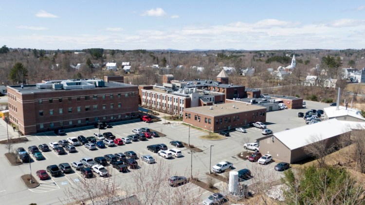 Redington-Fairview Hospital on Tuesday in Skowhegan. Hospitals officials reported Monday that some rehabilitation staff had tested positive for COVID-19.