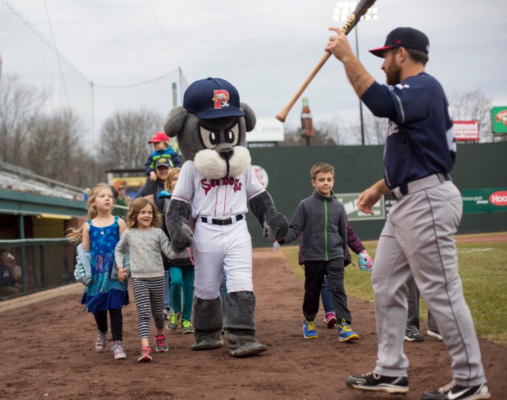 Sea Dogs’ Slugger inducted into Mascot Hall of Fame