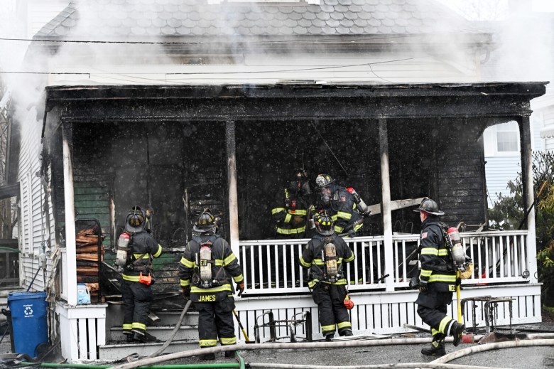 Fire heavily damages home in Portland