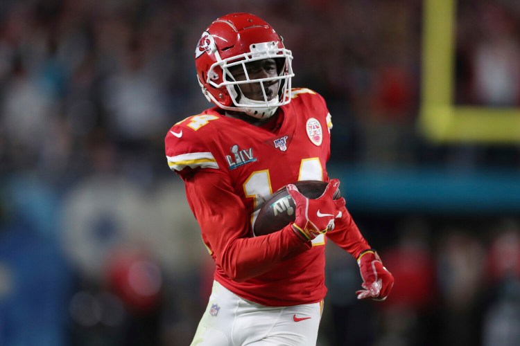 Wide receiver Sammy Watkins, who helped the Chiefs win the Super Bowl, reportedly agreed to a one-year deal to give Kansas City salary cap relief. 