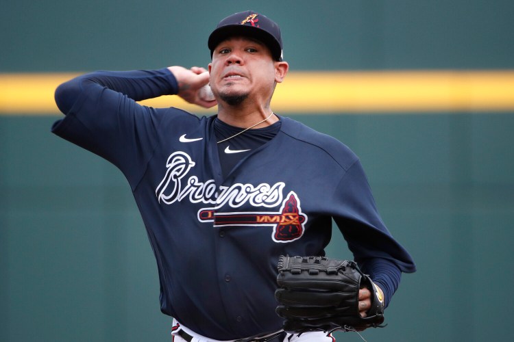 Felix Hernandez, who was trying to earn a spot with the Atlanta Braves in spring training, will get an advance payment of up to $50,000 from the Major League Baseball Players Association.