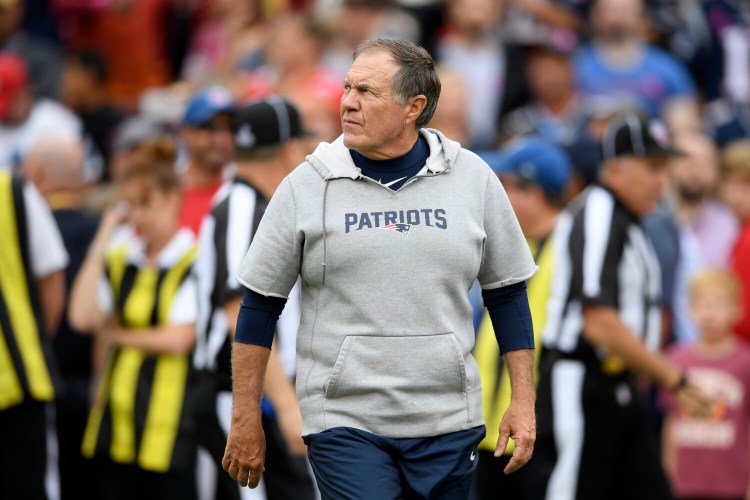 Bill Belichick and the Patriots have been pretty quiet this offseason because they do not have room under the salary cap. 