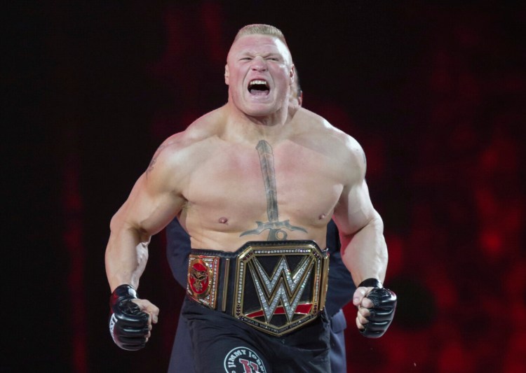 Brock Lesnar is scheduled to perform at WrestleMania this weekend. The event, which will take place Saturday and Sunday, is going on despite the coronavirus pandemic that has shut down pretty much every other  event. WWE will hold the show without fans, mostly at its training center in Orlando, Florida.