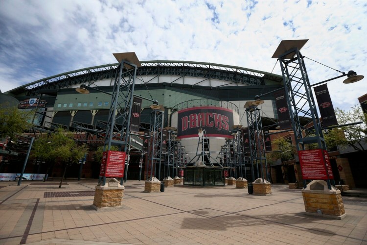  Putting all 30 teams in the Phoenix area this season and playing in empty ballparks was among the ideas discussed Monday during a call among five top officials from MLB and the players' association that was led by Commissioner Rob Manfred, people familiar with the discussion told The Associated Press. 