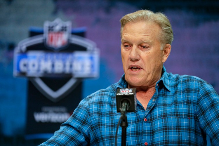 Denver Broncos General Manager John Elway said the NFL's mock draft on Monday "went smooth. It got off to a little bit of a hiccup when we first started, but other than that I thought it went really smooth." The league will do the real thing starting Thursday.