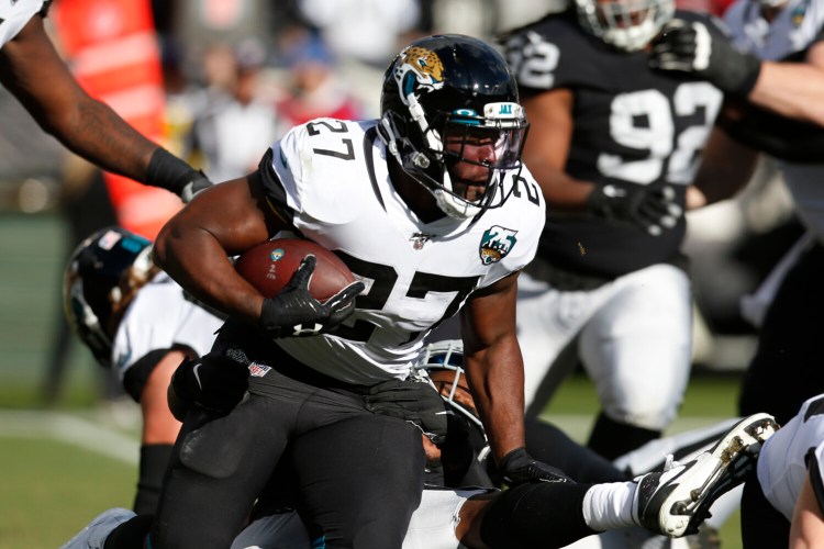 The Jacksonville Jaguars are reportedly interested in training running back Leonard Fournette before or during the NFL draft, which starts Thursday.