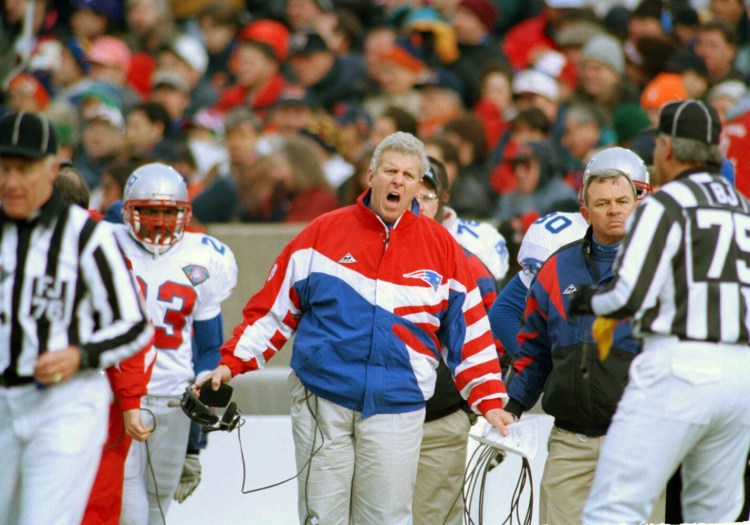Bill Parcells, who coached the patriots from 1993-96 and led them to a Super Bowl appearance, is one of three finalists for the New England Patriots Hall of Fame.  