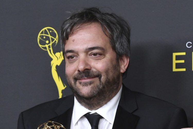 Adam Schlesinger, winner of the awards for outstanding original music and lyrics for "Crazy Ex Girlfriend," in the press room at the Creative Arts Emmy Awards in Los Angeles in September 2019. Schlesinger, an Emmy and Grammy winning musician and songwriter known for his band Fountains of Wayne and his songwriting on the TV show “Crazy Ex-Girlfriend,” has died from coronavirus.