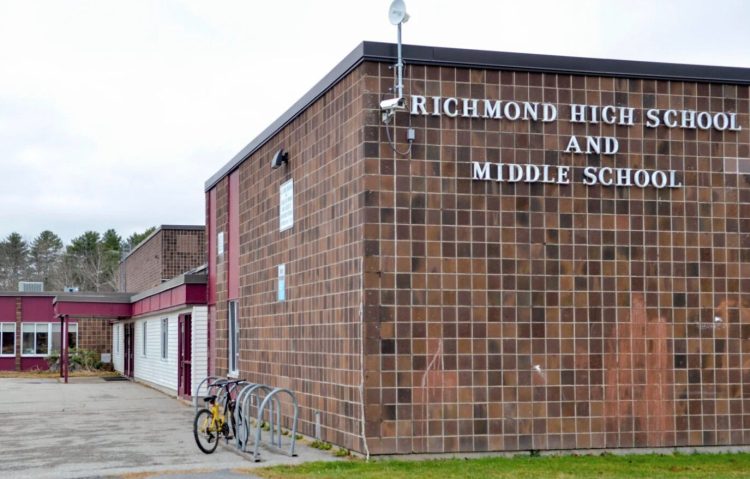 Richmond High School and Middle School in a photograph taken in November 2019.