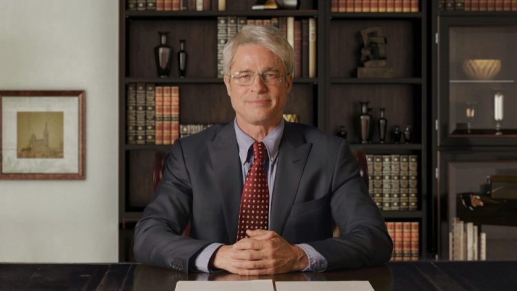 Brad Pitt portrays Dr. Anthony Fauci in the second at-home episode of “Saturday Night Live.” 