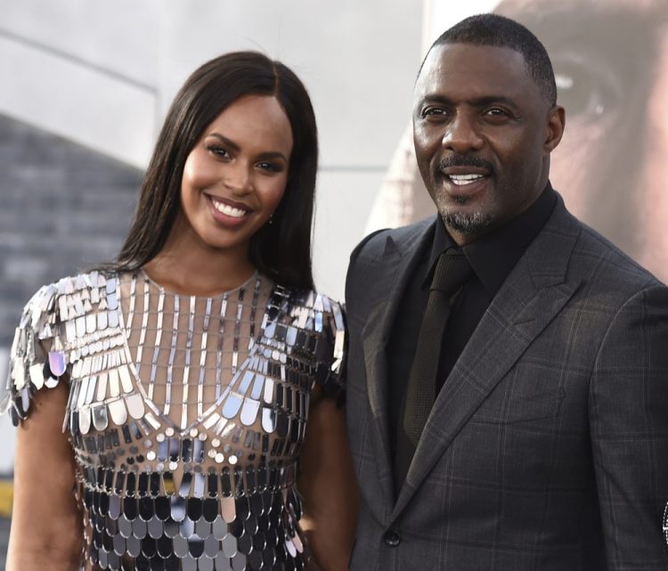 Idris Elba with his wife Sabrina Dhowre Elba at the Los Angeles premiere of "Fast & Furious Presents: Hobbs & Shaw", at the Dolby Theatre.