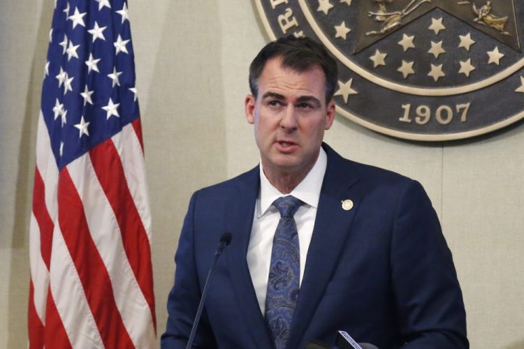 Gov. Kevin Stitt leads Oklahoma, where top economic officials publicly discussed restricting benefits last week in an attempt to get residents back on the job faster. The state is among more than a dozen with a minimum wage of $7.25, according to data compiled by the National Conference of State Legislatures.