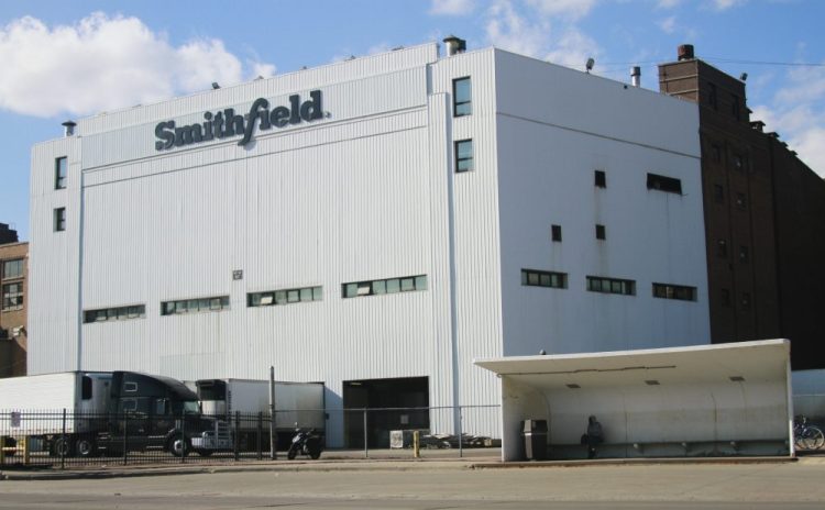 The Smithfield pork processing plant in Sioux Falls, S.D.,  reported dozens of employees had confirmed cases of the coronavirus infection and closed the plant. 
