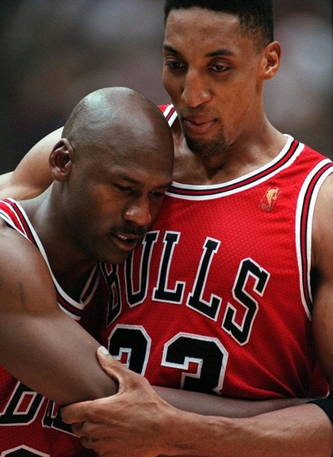 BULLS JAZZ JORDAN PIPPEN