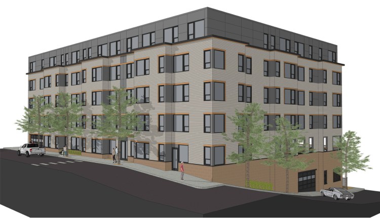 Avesta Housing has proposed a 5-story, 60-unit apartment building for Valley Street in Portland. Most of the units would be prices for low-income tenants.