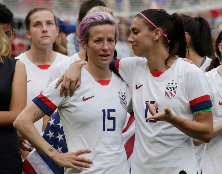 The U.S. women's soccer team had their lawsuit against the U.S. Soccer Federation thrown out on Friday, but they plan to appeal.