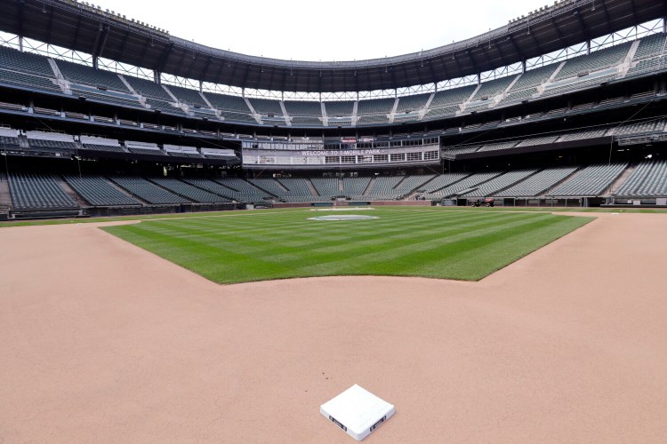 Major League Baseball has presented a plan to players and owners to start the season in early July with no fans in attendance. The league says that playing an 82-game schedule with no fans could cost the league $640,000 per game in losses.