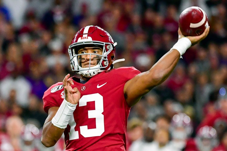 Miami selected Alabama quarterback Tua Tagovailoa in the first round and he could become the first left-handed quarterback to start a game in the NFL since 2015.