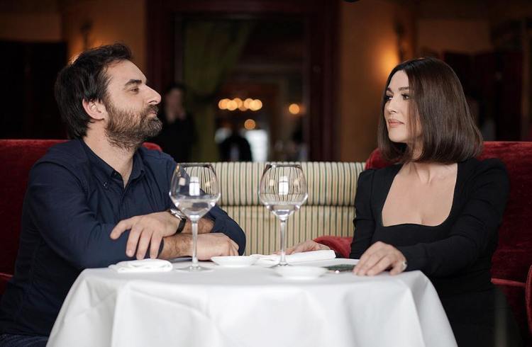 Monica Bellucci and Grégory Montel in "Call My Agent."