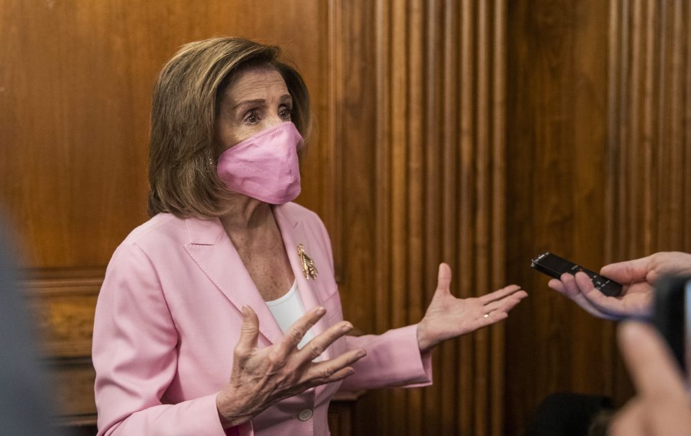 Nancy Pelosi, Kweisi Mfume, Tiffany McMillan