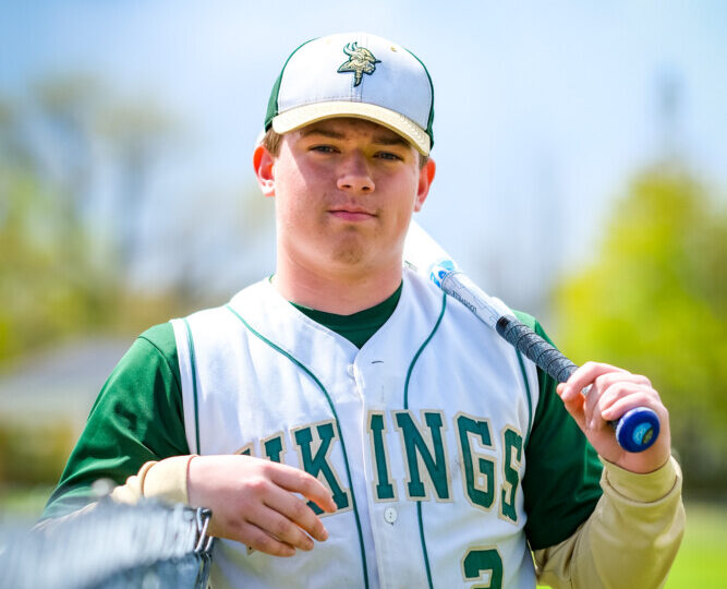 Husson baseball player goes from sitting on the bench to becoming