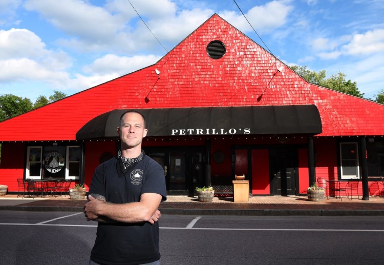 Dominic Petrillo, owner of Petrillo’s Italian Restaurant in Freeport, has been serving diners indoors since June 4 and plans to continue doing so, against the executive order from Gov. Janet Mills.