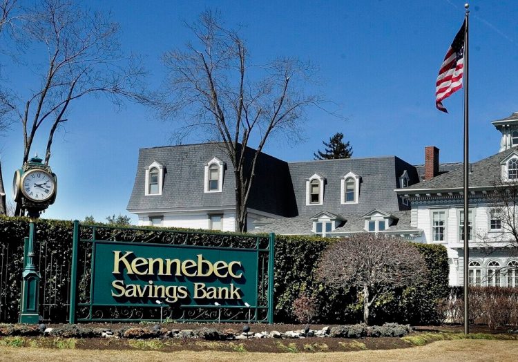 Kennebec Savings Bank headquarters in Augusta is seen in this April 10, 2014 file photo.