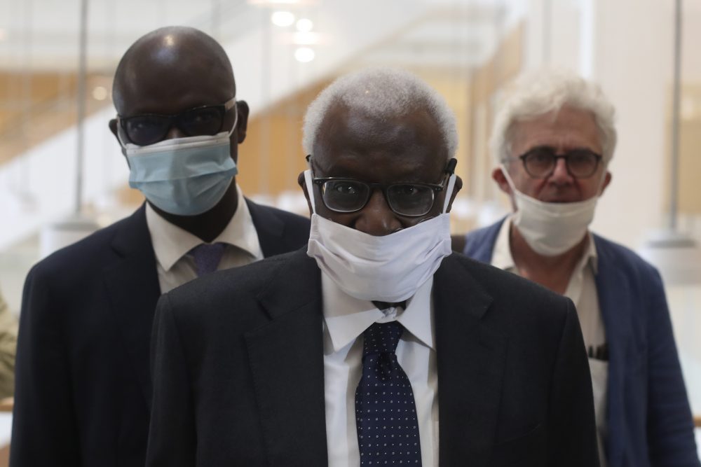 APTOPIX_France_Doping_Diack_Trial_34125