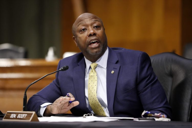 Sen. Tim Scott, R-S.C.,  the only black Republican in the Senate, has been crafting the package set to roll out Wednesday. 