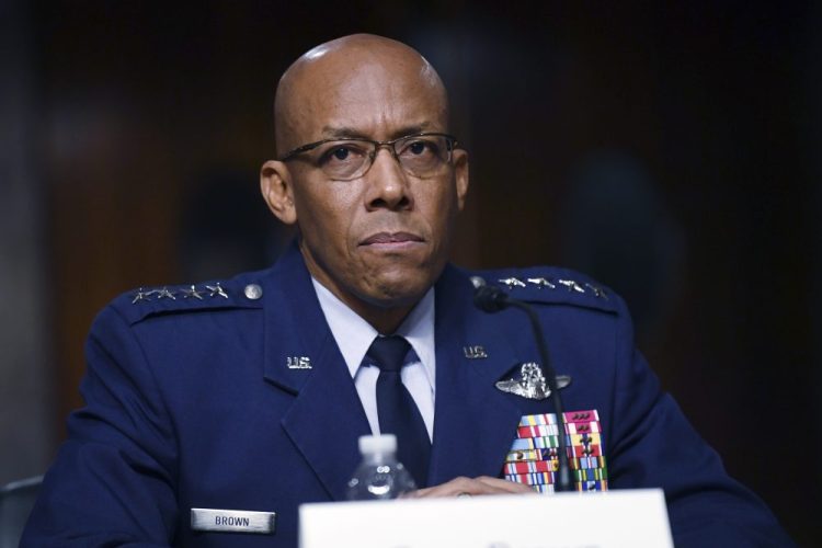 Gen. Charles Brown, Jr., was unanimously confirmed as chief of staff of the U.S. Air Force, making him the first black officer to lead one of the nation's military services. 
