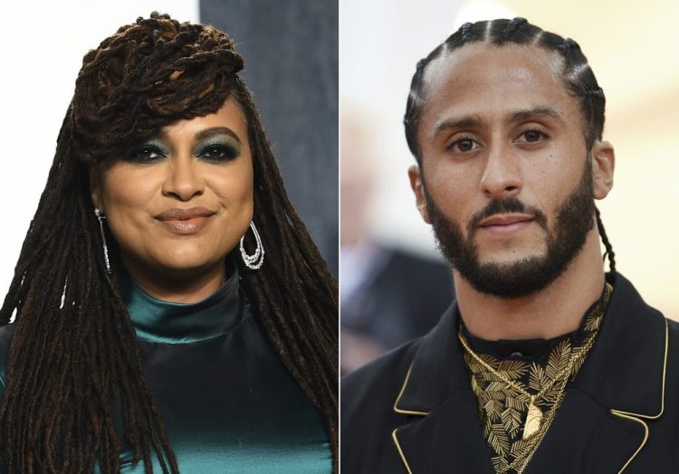 Colin Kaepernick is teaming up with Emmy-winning filmmaker Ava DuVernay for a Netflix miniseries. “We seek to give new perspective to the differing realities that Black people face," said Kaepernick.