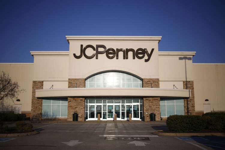A closed JC Penney store stands in Mt. Juliet, Tennessee, on April 16. J. Crew, Neiman Marcus, JC Penney, Tuesday Morning and Stage Stores have all filed for bankruptcy. 