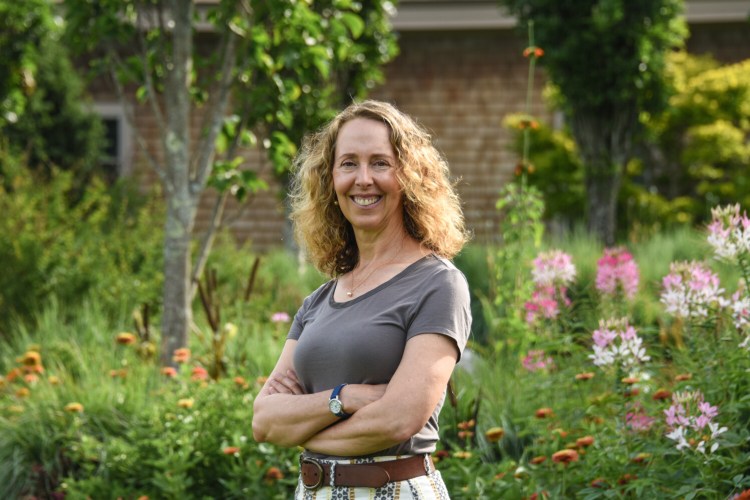 Gretchen Ostherr has just been named president and CEO of the Maine Coastal Botanical Gardens in Boothbay Harbor. She previously was director of L.L. Bean's Outdoor Discovery Programs.