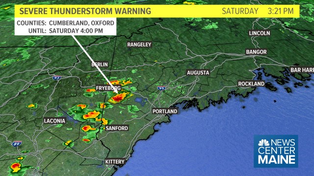Rare tornado caused limited power outages in Maine